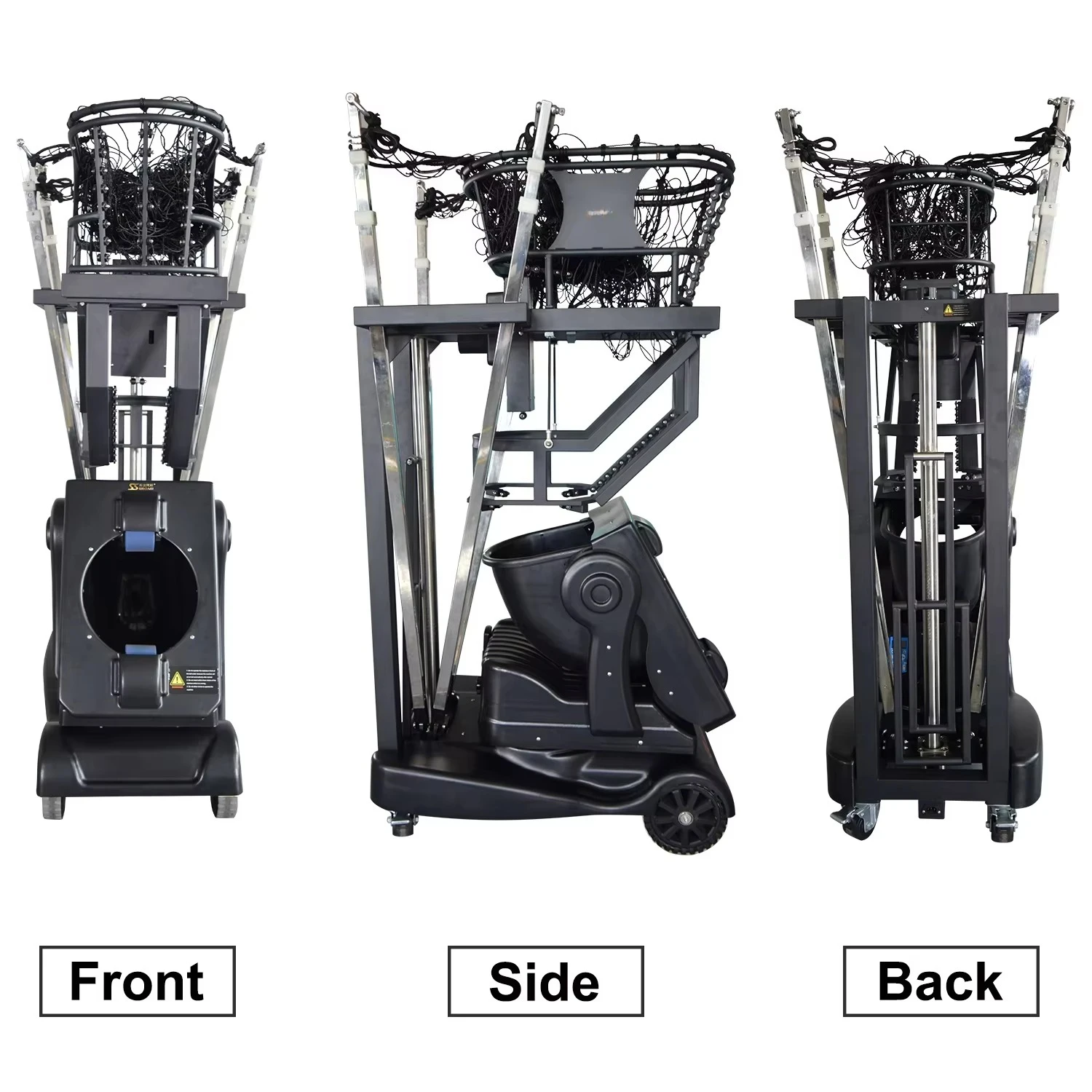 روبوت إطلاق نار ذكي متعدد الوظائف لمدرب كرة السلة لاحتياجات التدريب المتنوعة #4