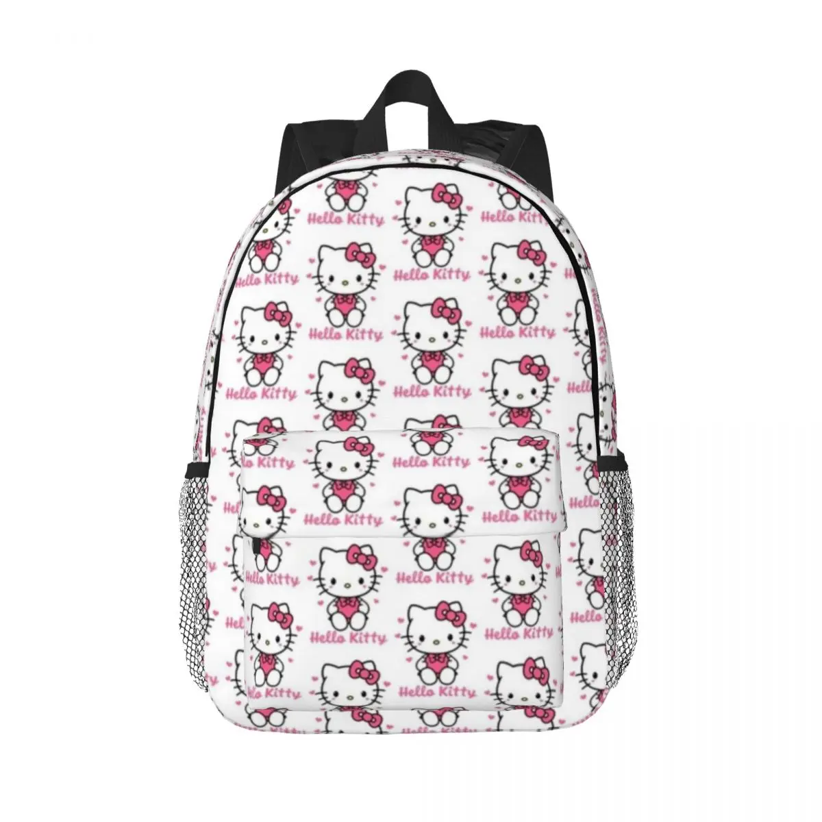 

Hello Kitty New Fashionable Pattern School Bag Print Lightweight Backpack 15inch