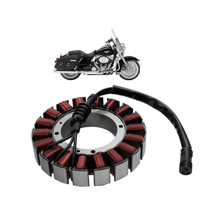 

For Harley Touring Street Glide Road King Electra Glide Ultra Classic 2006-2014 Motorcycle Magneto Generator Stator Coil