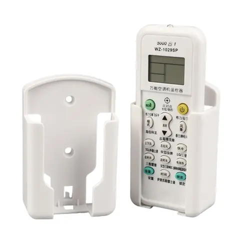 1pcs Universal Remote Controller Holder Phone Charging Bracket Air Conditioner Remote Controller Bracket Wall Shelf Mount Stand
