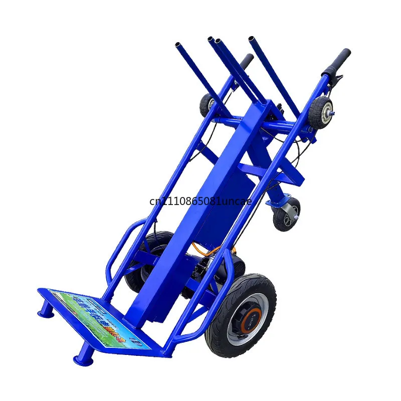 For Lithium Battery Electric Trolley Brick Cement Sand Feeding Cart Construction Residential Area Material Transport Vehicle