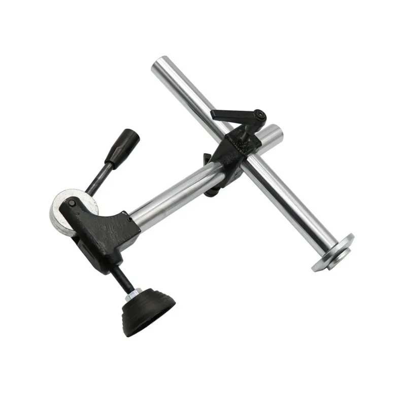Adjustable horizontal moving fixture for woodworking tools, used for precision table saws in woodworking,