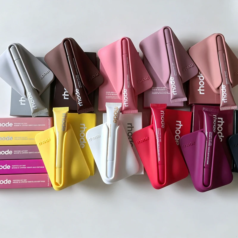 Brand Makeup Limited Edition Lip Gloss Gray Raspberry Black Sweet Pea Magnetic Lip Holder Suitable for With MagSafe Phone Case