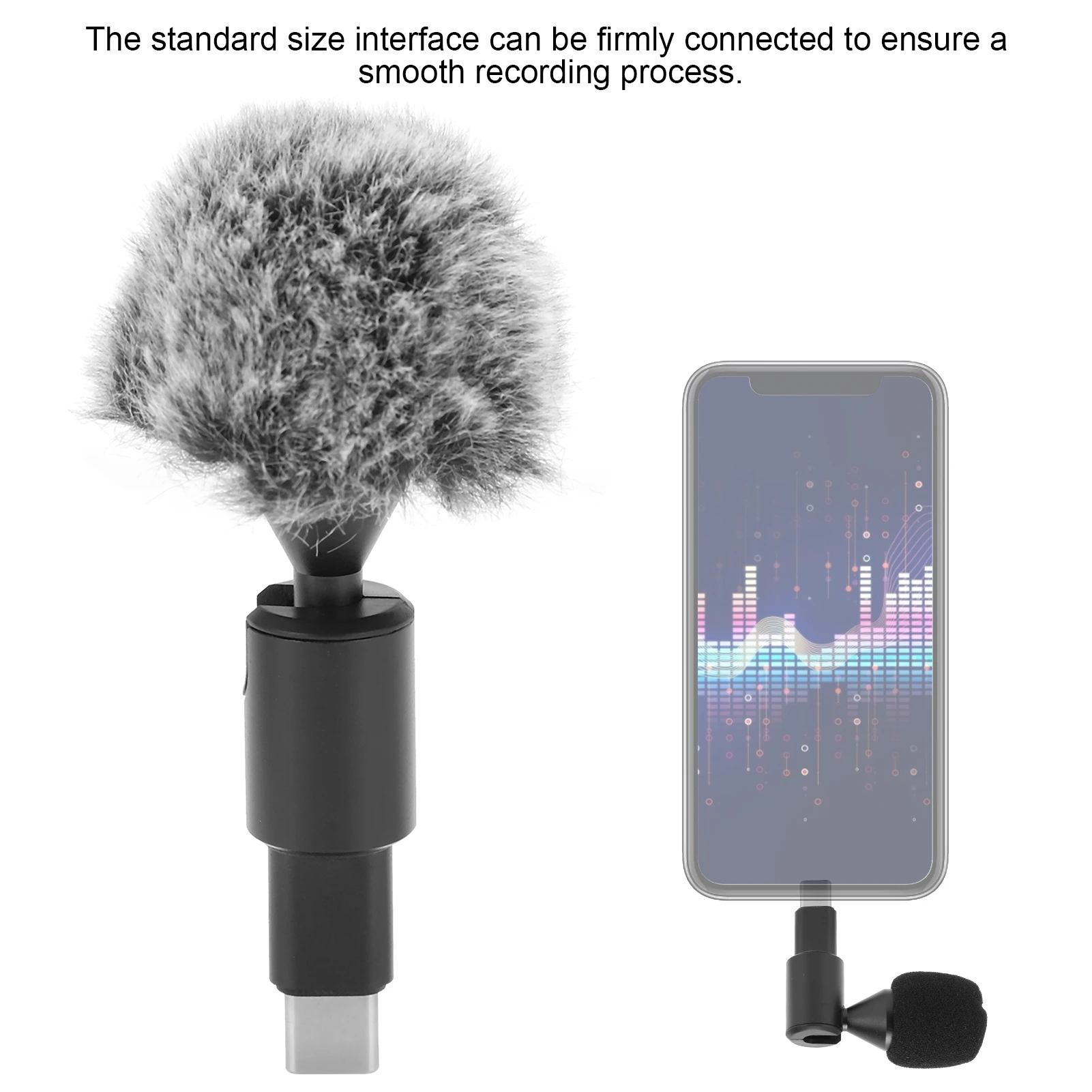 USB‑C Microphone  USB‑C Plug‑Play Omnidirectional Microphone for Android Mobile Phones with Type C Interface