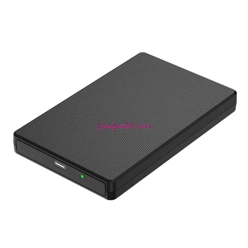 2.5Inch Storage Enclosure with Toolless Slide Cover, Hard Drive Case for Daily Backups Access and File Organization 