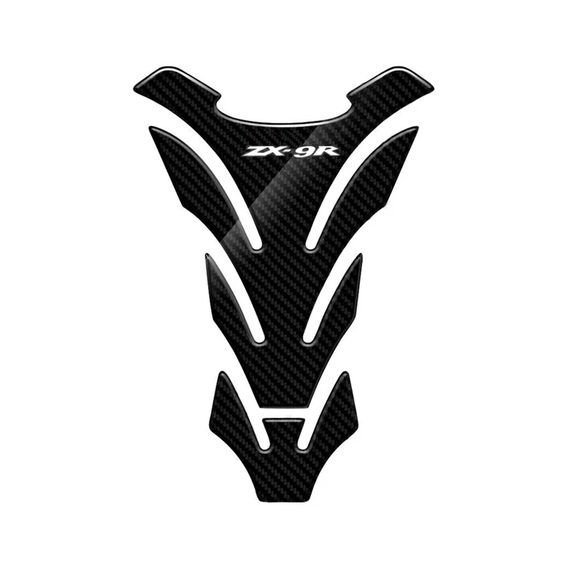 

3d-наклейки из углеродного волокна для мотоциклетного топливного бака, защитная накладка, наклейки для Kawasaki ZX9R ZX-9R