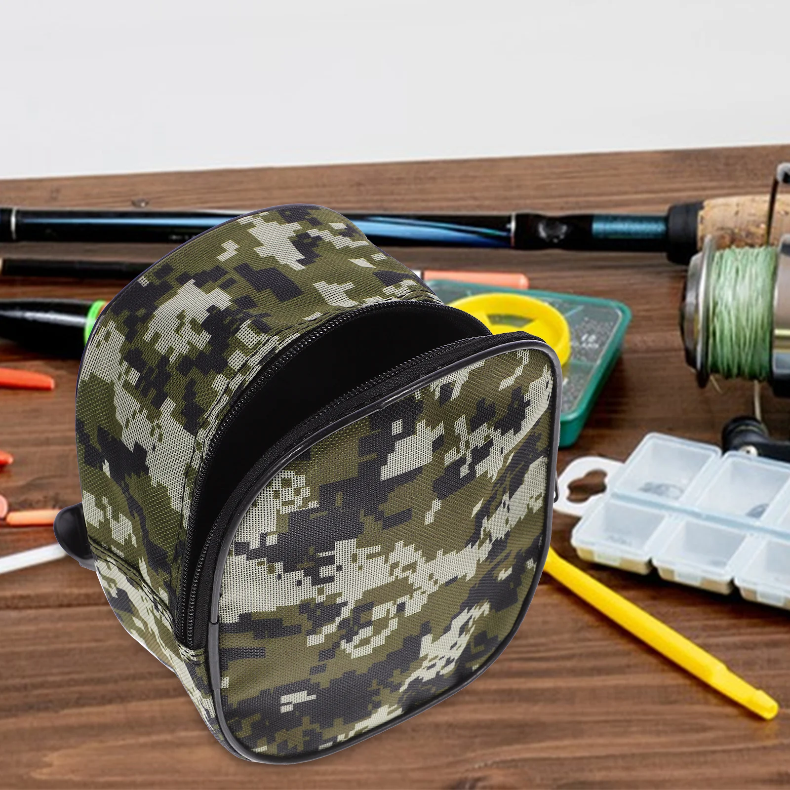 

Fishing Reel Pouch Sturdy Protective Sleeve Corrosion Resistant Reel Protector Cover For Reels Light Weight Portable