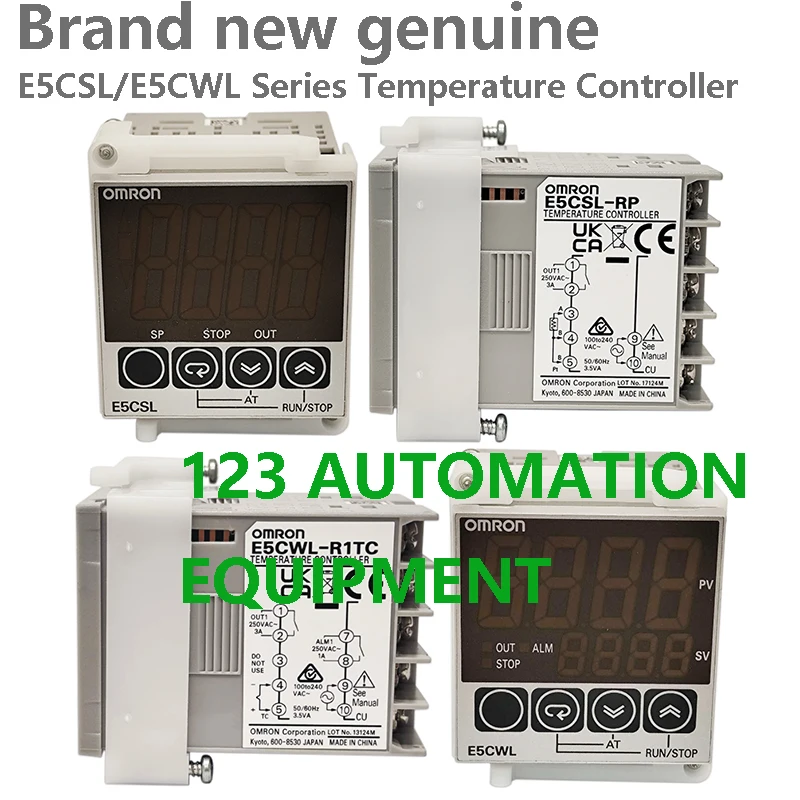 

Authentic New Omron E5CSL-QP QTC RP RTC E5CWL-Q1P Q1TC R1P R1TC Temperature Controllers Switch Sensor Easy to Read