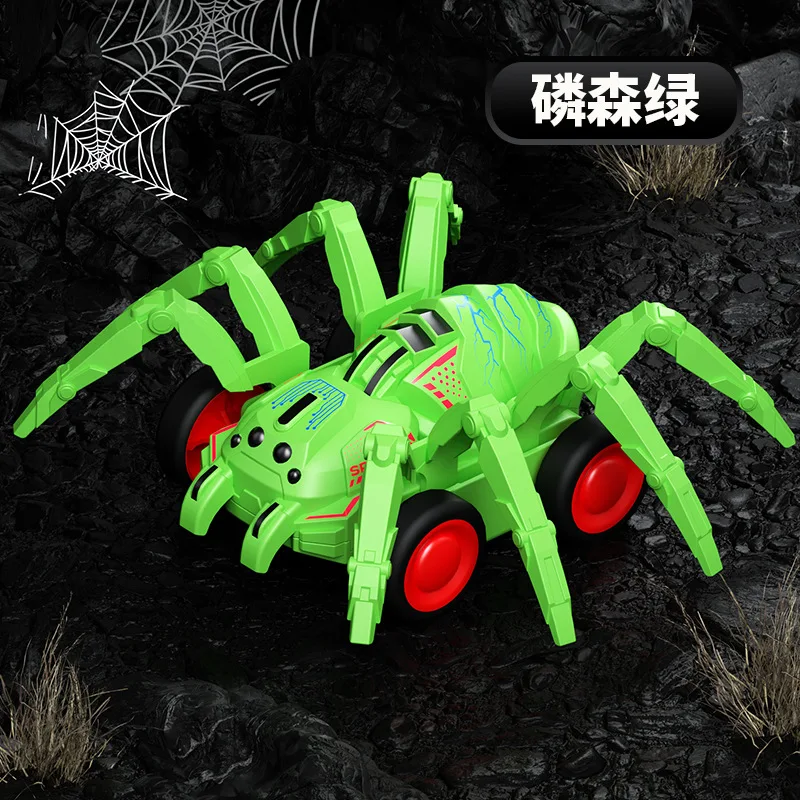 Kreatywny pająk-końcówka, symulacja raczkowania, zwierzę, samochód-pająk na napęd inercyjny, śmieszne zabawki dla dzieci, prezent urodzinowy, Nowy Rok, 2026