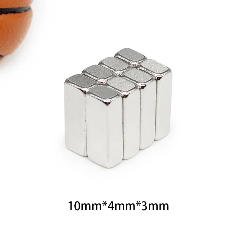 10x4x3mm Super Strong Square Magnet 10x4x3mm For Home Refrigerators, Offices DIY 10x4x3mm