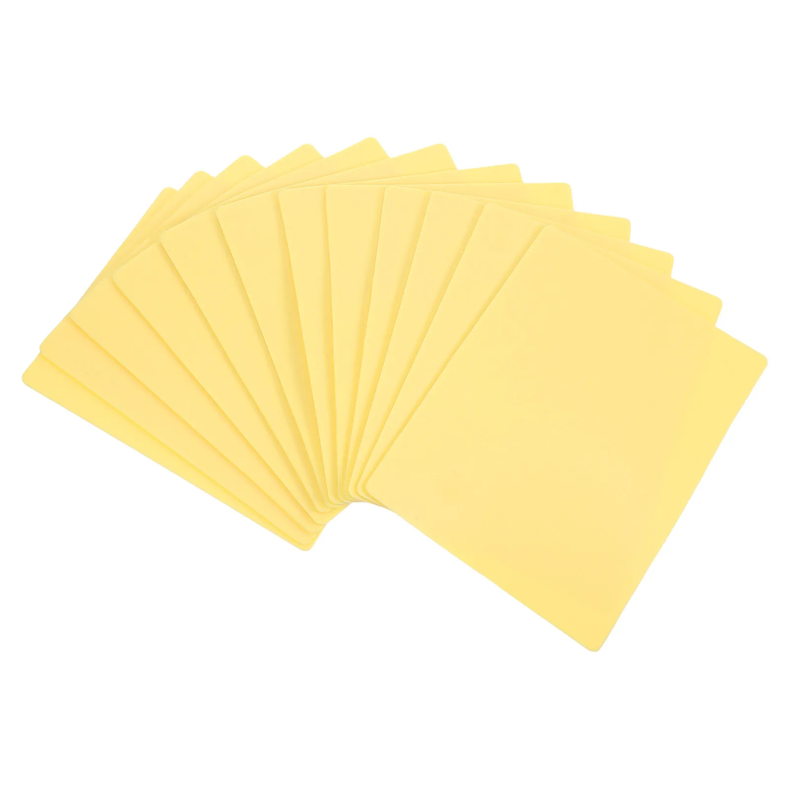 12Pcs Blank Tattoo Practice Skin Silicone Simulated Double Sided Versatile Usage for Beginners Eyebrows