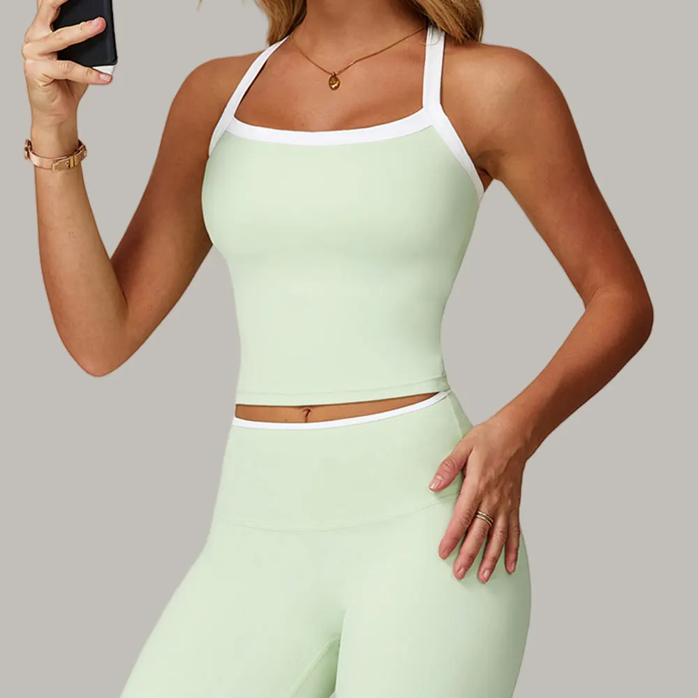 

Women Gym Underwear Cross Strap Push-up Sport Bra Anti-sweat Breathable Impact Sports Yoga Bra Shockproof Crop Top Fitness Worko