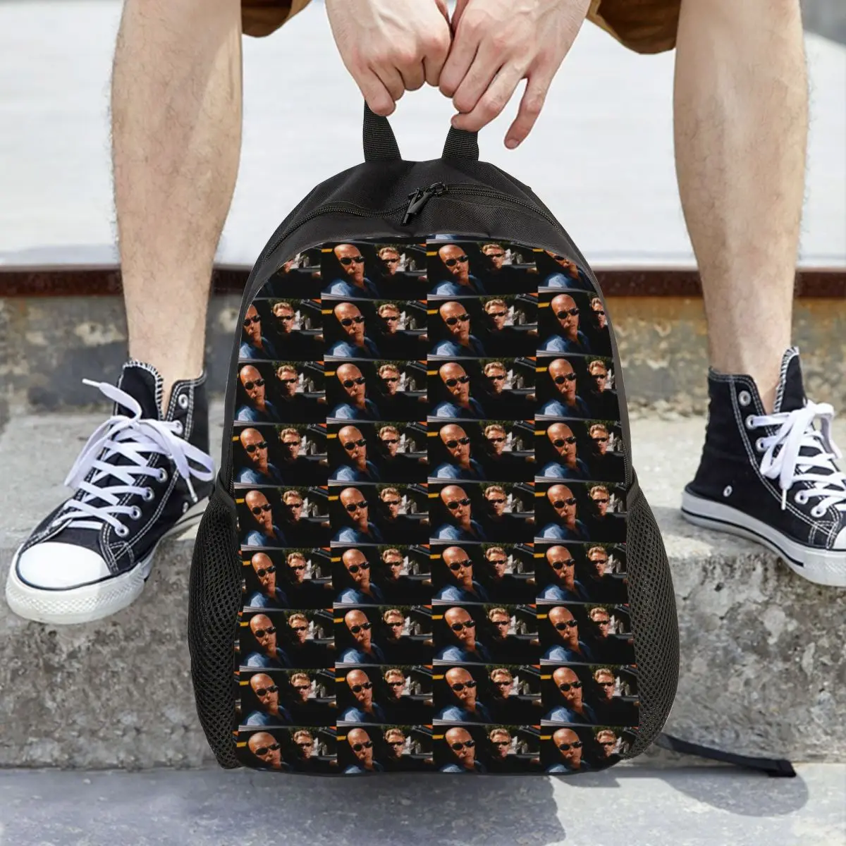 

The Fast And The Furious Classic Backpack Daypack Large Capacity Boys Girls BookBag School Bag Shoulder Bags for Men Women
