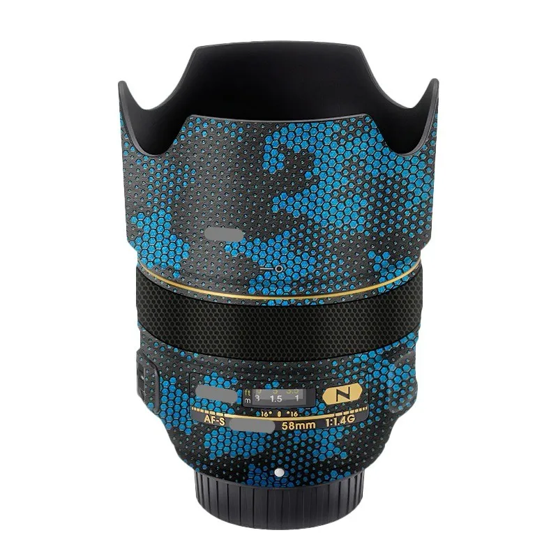 Sticker Huid Voor Nikon AF-S 58Mm F 1.4G Camera Lens Sticker Vinyl Wrap Film Jas Voor Nikkor 58 1.4 1.4G F1.4 F/1.4G F/1.4G