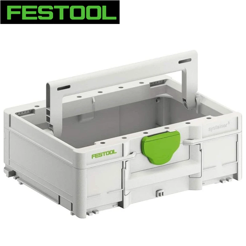 

FESTOOL 204865 Tool Box SYS3 TB M 137 Portable Hollowing Out Coverless Electric Tool Accessory Storage Case 396*296*137MM