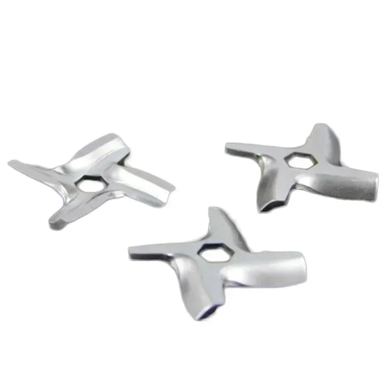 3pcs Stainless Steel Mincer Blades Kitchen Tools For Moulinex HV2 HV3 HV4 HV6 Power Meat Grinder Parts Accessories view 5