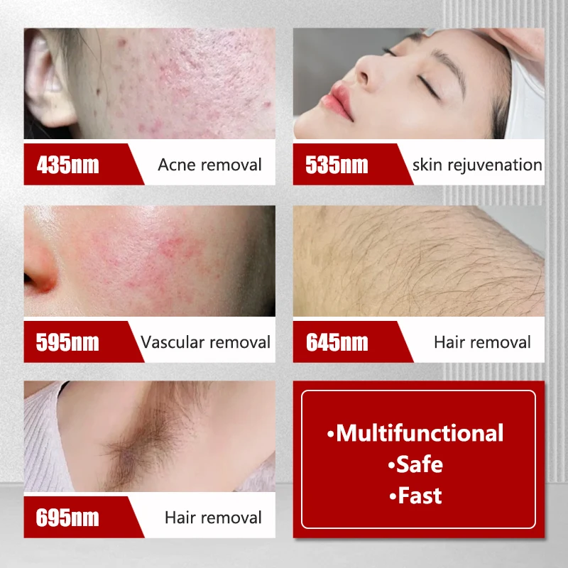 Factory Wholesale NIR BBL Beauty Machine Hair Removal Skin Tightening Face Lifting Acne Treatment Face Whiten