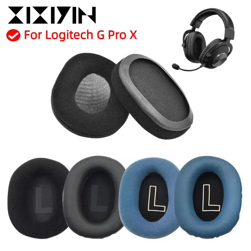 

Replacement Ear Pads for Logitech G Pro X Headphones Memory Sponge Sleeves Cover Case Repair Parts Ear Cups Earmuffs