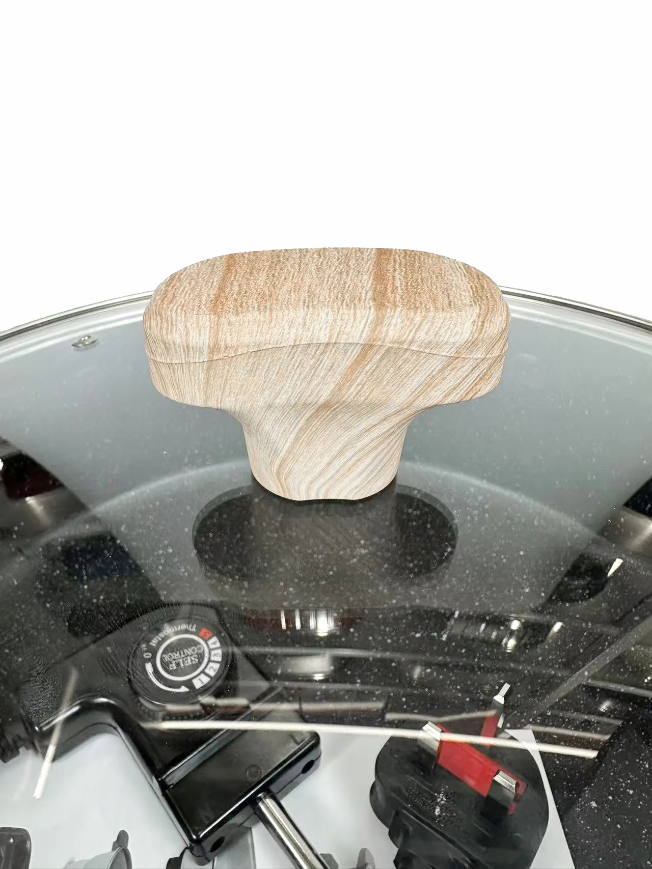 "Piastra elettrica commerciale da 15 litri - Fornello multiplo antiaderente con controllo termostatico per cucine professionali"