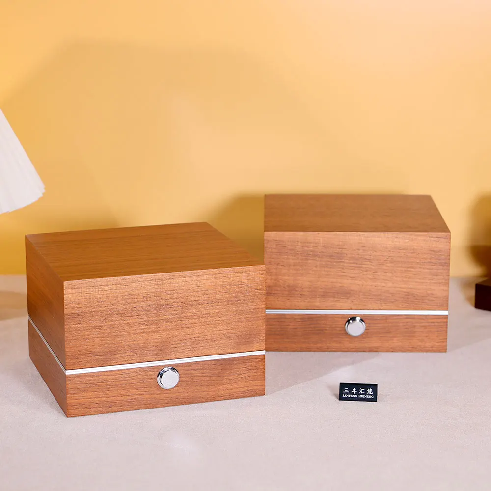 

Custom Wooden Box Luxury Display Watch Boxes Premium Quality Square Shape Made of Wood Velvet MDF Packaging Cases Watches