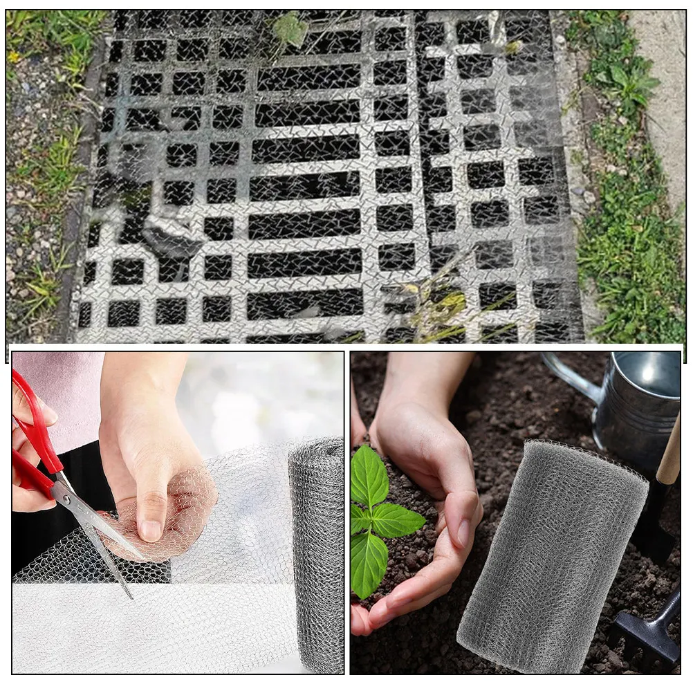 1 Roll Stainless Steel Wire Mesh High Density Metal Screen for DIY Window Repair Ventilation Garden Mesh Screen Fabric view 4