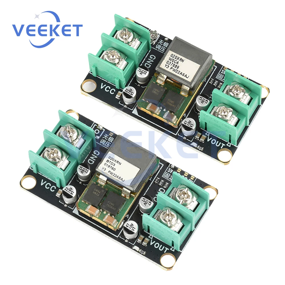 20A DC Step-Down Module Hoog vermogen 9-14V naar 1,2-5,6V Verstelbare spanningsregelaar Industriële kwaliteit Compact Buck Converter