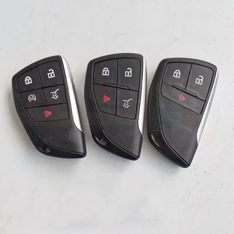 3/4/5 Buttons Smart Remote Key Shell for Buick 2020 ENVISION S Style Replacement Smart  Key Blanks for Chevrolet