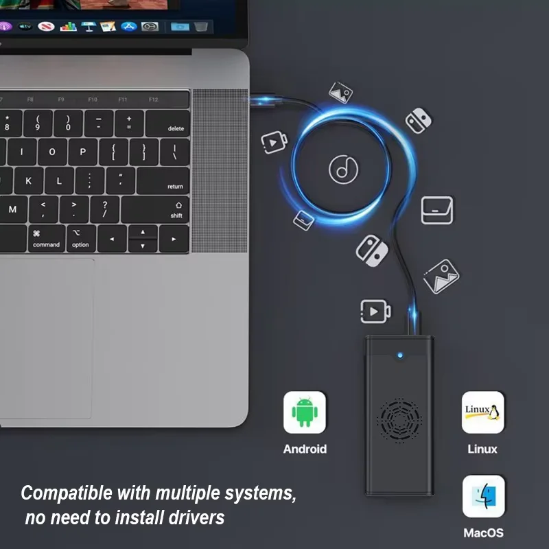 10gbps m.2 nvme sata ssd caso com ventilador de refrigeração embutido typec ssd gabinete nvme ngff ssd adaptador suporte m.2 2242 2260 2280