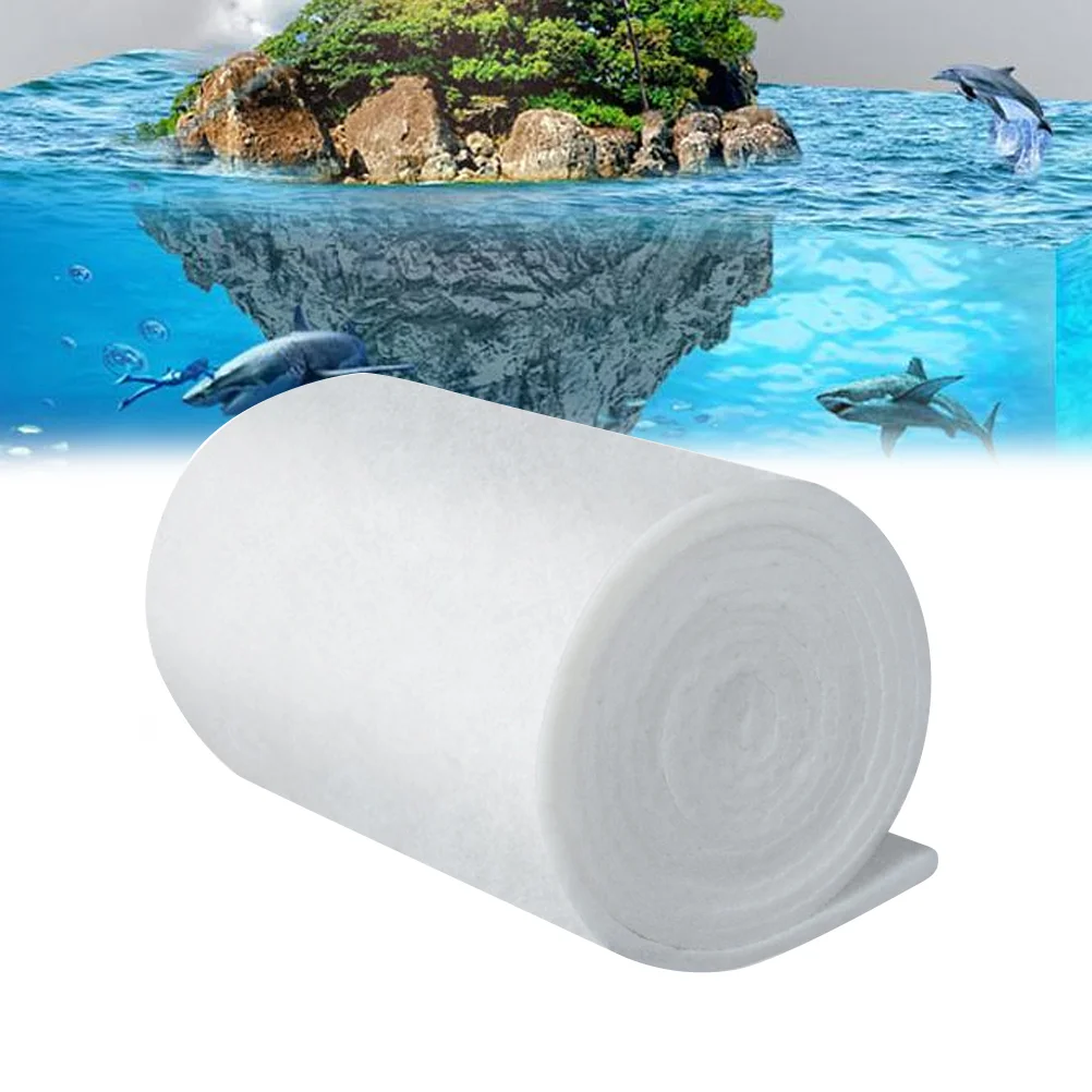 Aquarium Filter Sponge Purification Filter Pad Filter Material Media Cotton Cleaning Pad High Density for Aquarium Tanks Perlon