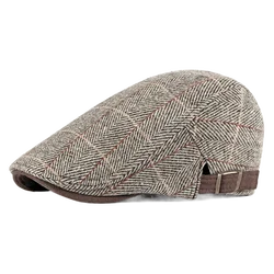 Sombrero Newsboy de hiedra plana Gatsby para hombre y mujer, gorra de caza para conducir, invierno, primavera, otoño