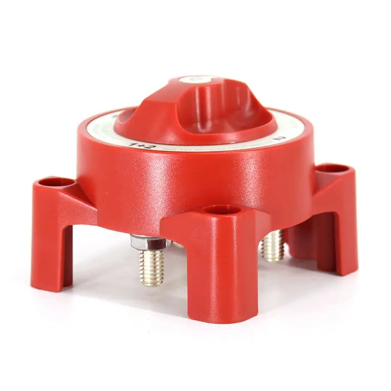 4-Speed power supply master switch, car battery power failure 350A RV marine power supply modification knob switch