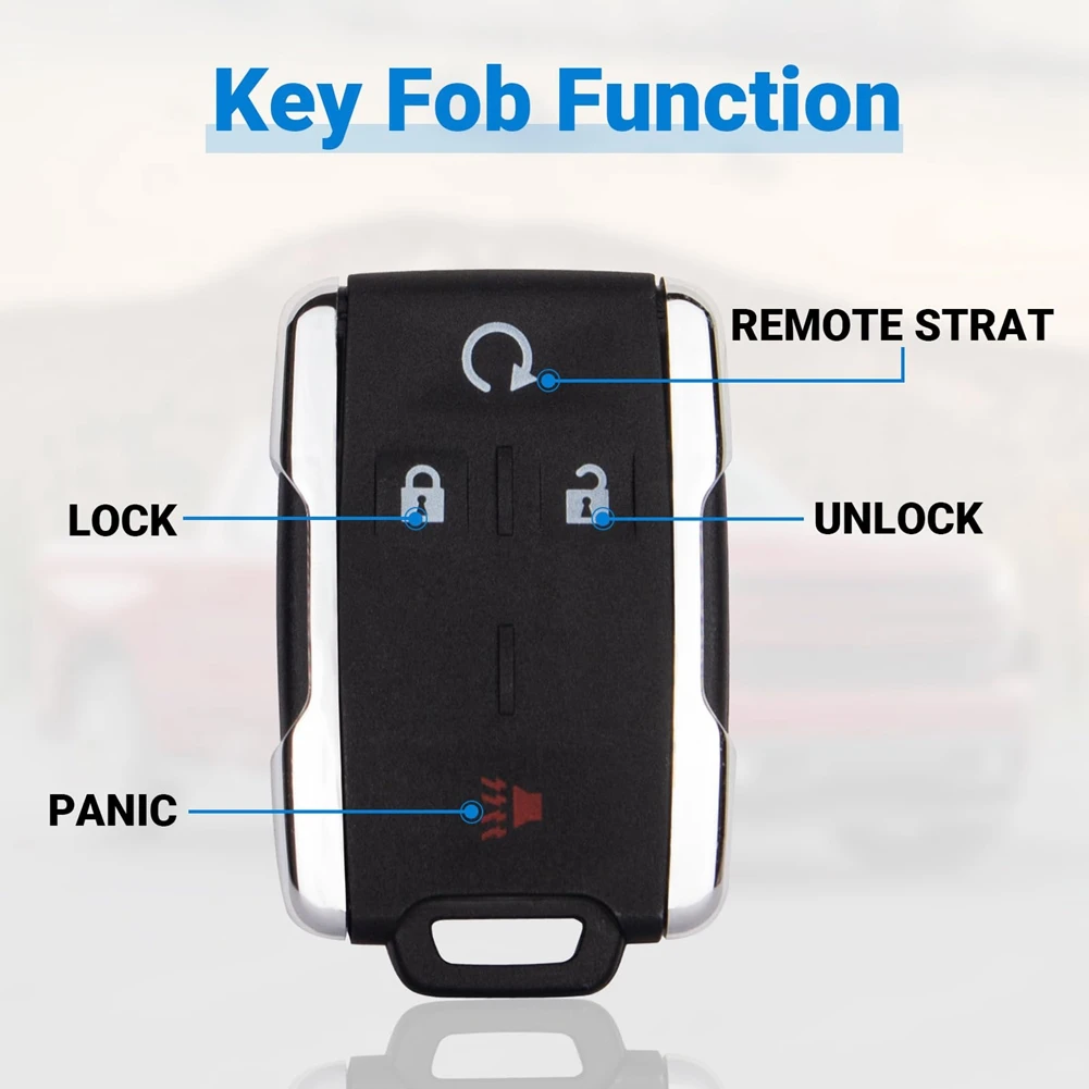 

Брелок для ключей без ключа для Chevy Silverado GMC Sierra 1500 2500 3500 2500HD 3500HD Colorado GMC Canyon M3N32337100