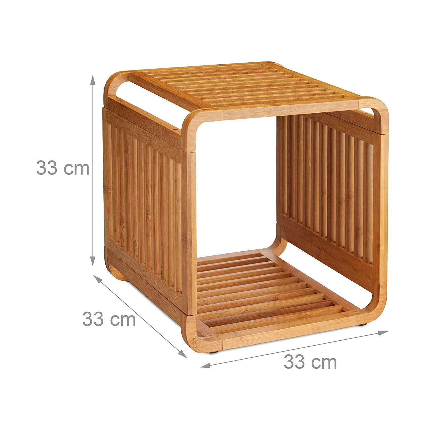 Bamboo shelf Bathroom rack Living room Bedroom Kitchen Multifunctional storage rack Multi-layer optional bamboo shelf Bamboo