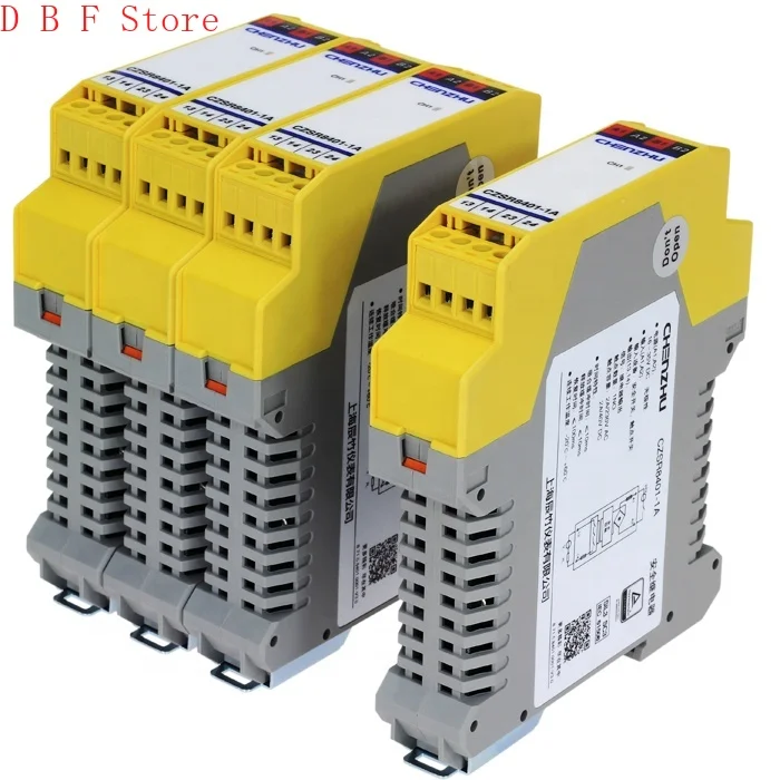 

CZSR8001-2A2B E-Stop Button, Safety Gate | 24V DC/AC | 2NO+2NC | Auto/Manual Reset Safety Relay