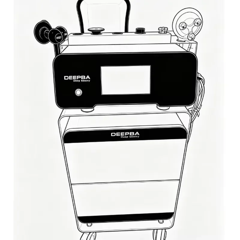 360 Rotating 448khz+20khz Deepba Ret Cet Tecar Therapy Sport injury Burning Body