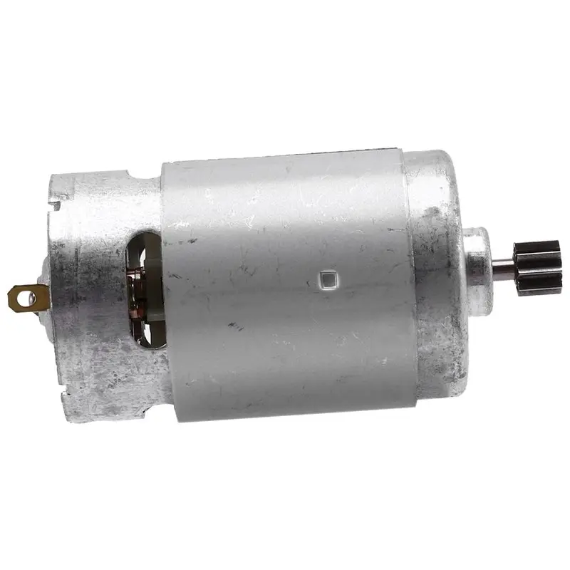 A59Z-2X RS550 21V DC Motor With Single Speed 9 Teeth And High Torque Gear Box For Electric Drill / Screwdriver