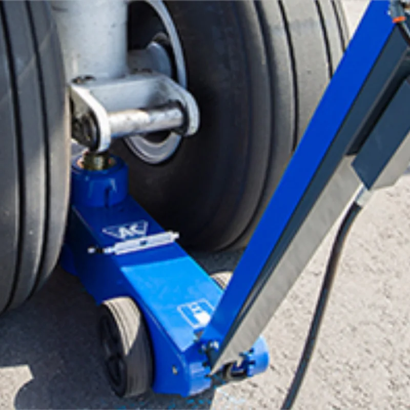 for·High Tonnage Portable Pneumatic air Hydraulic Jack Automatic Double Action for Truck Lifting Bridge