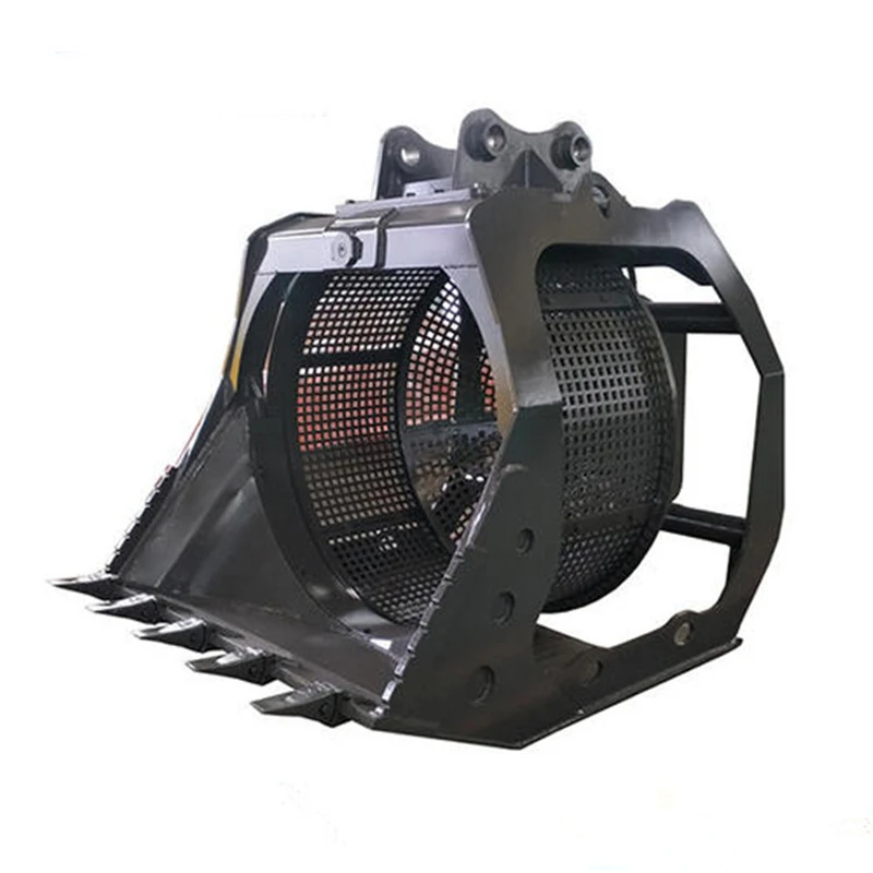 Hot Selling Excavator Attachments Hydraulic Rotary Screen Bucket Breaking Hammer Olecranon Scissors Construction Machinery