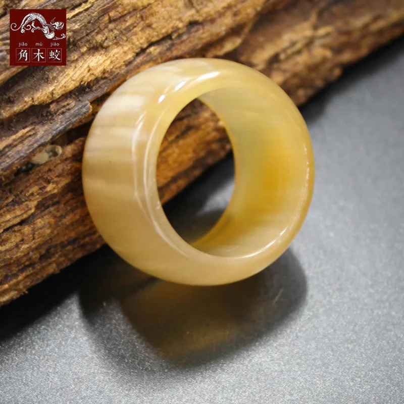 

Horned dragonfly horn ring Small rings can be made