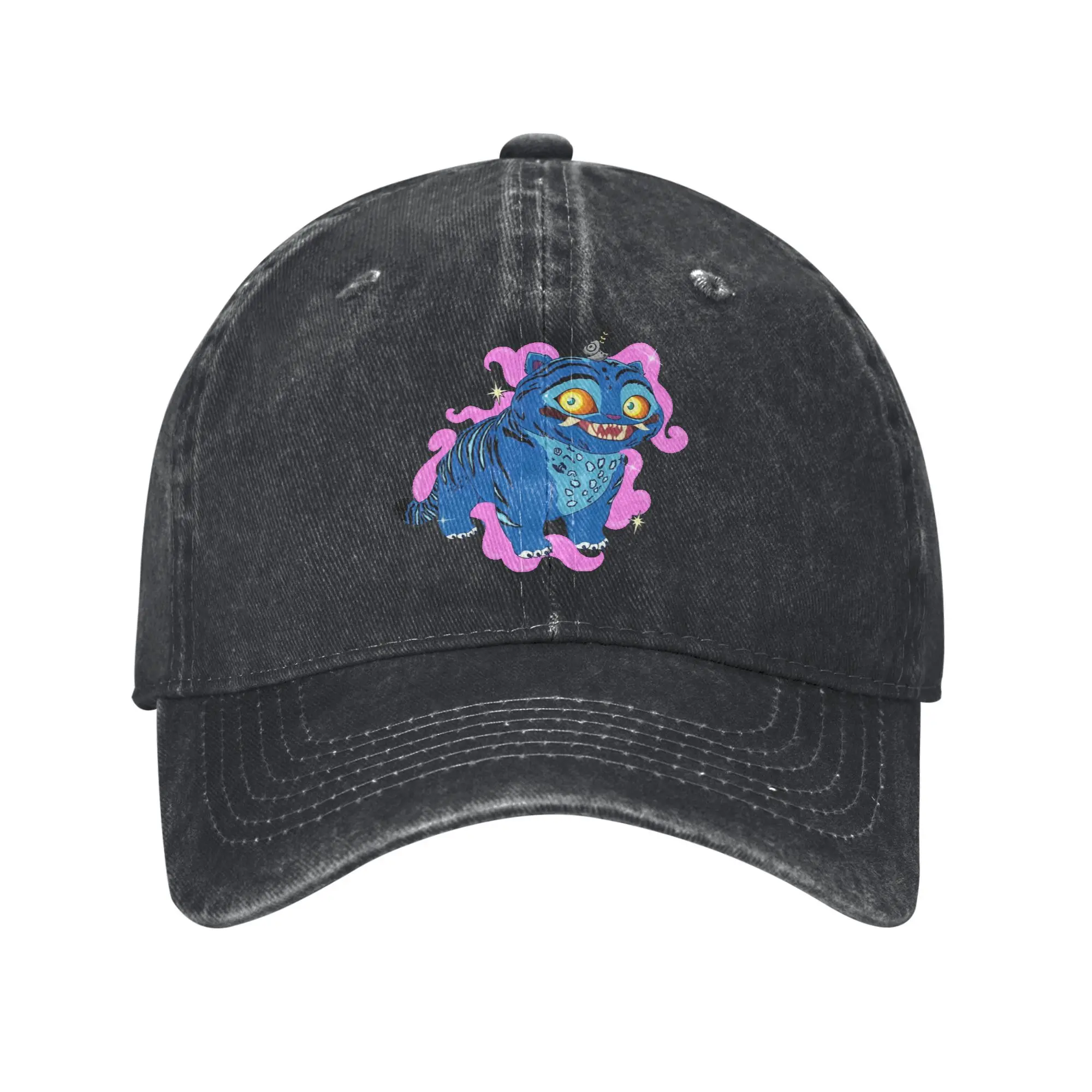

Derpy Tiger K Pop Demon Hunters Casual Baseball Cap Summer Trucker Hat Sunscreen Outdoor Snapback Cap Male Fashion Baseball Caps