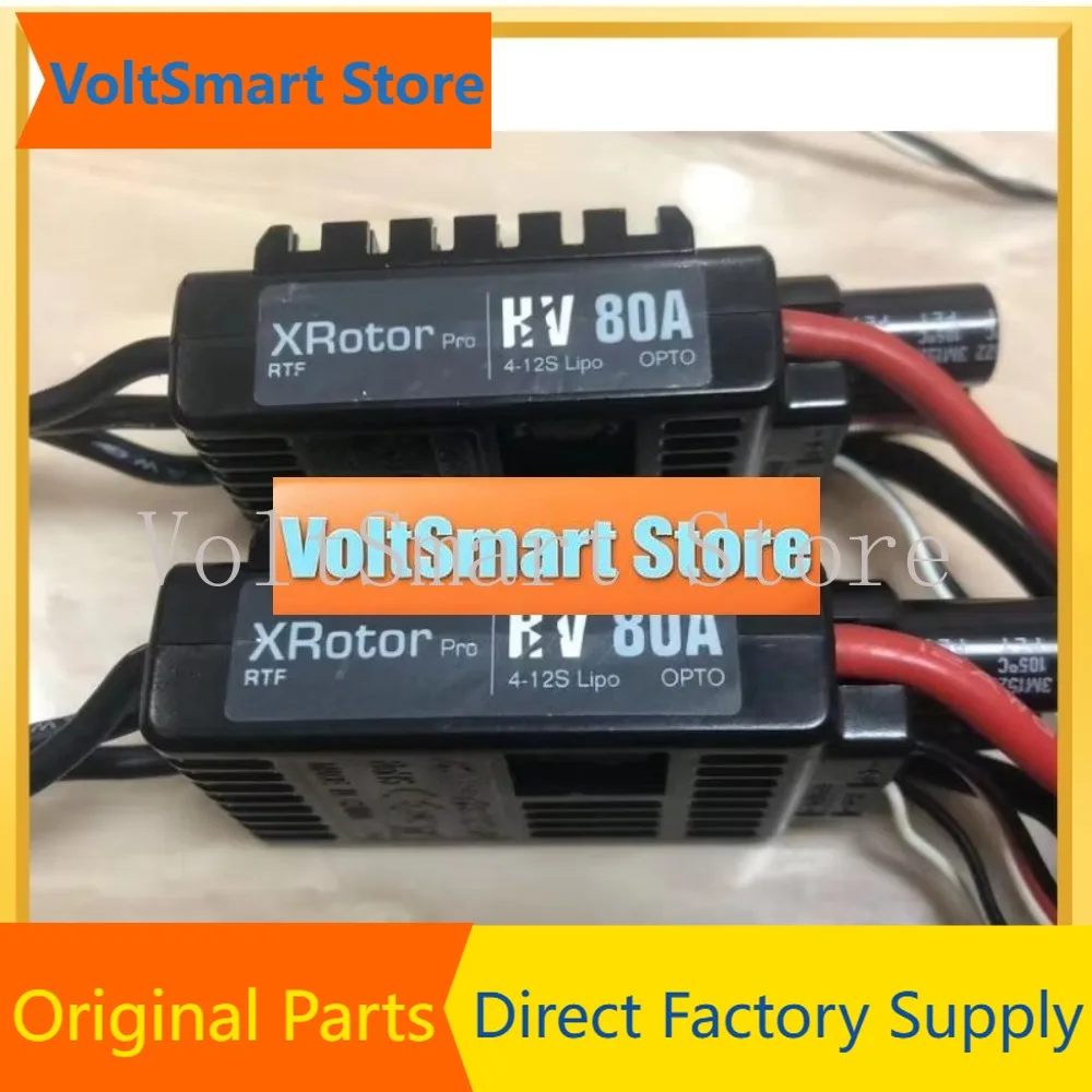 VoltSOriginal Hobbywing XRotor Pro 80A-HV-RTF-V3 ESC 4-12S W/BEC For Multi-axis Agricultural Car Plant Protection Machine