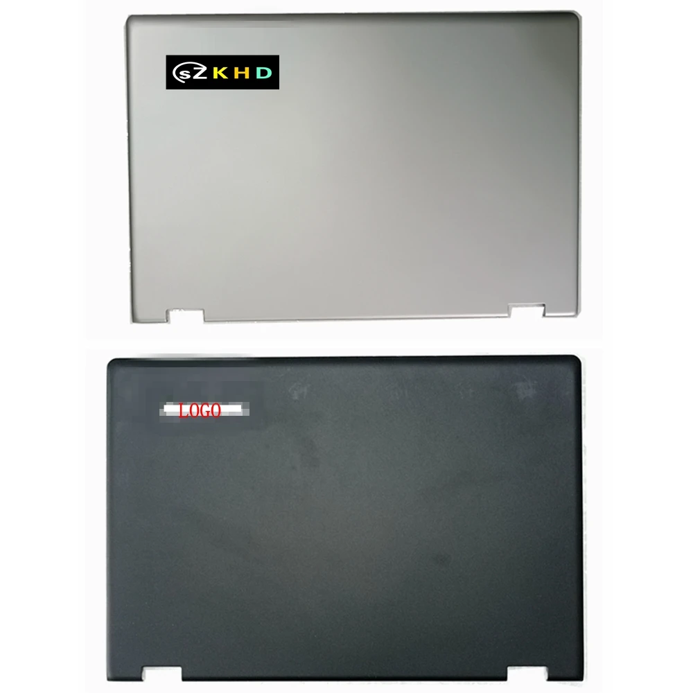 Tampa traseira do LCD do branco prateado para Lenovo, Tampa traseira do estojo, Shell traseiro da tela, Lenovo Yoga 3 14, 700-14IKB, AP10B000110, AP0YC000500, Novo