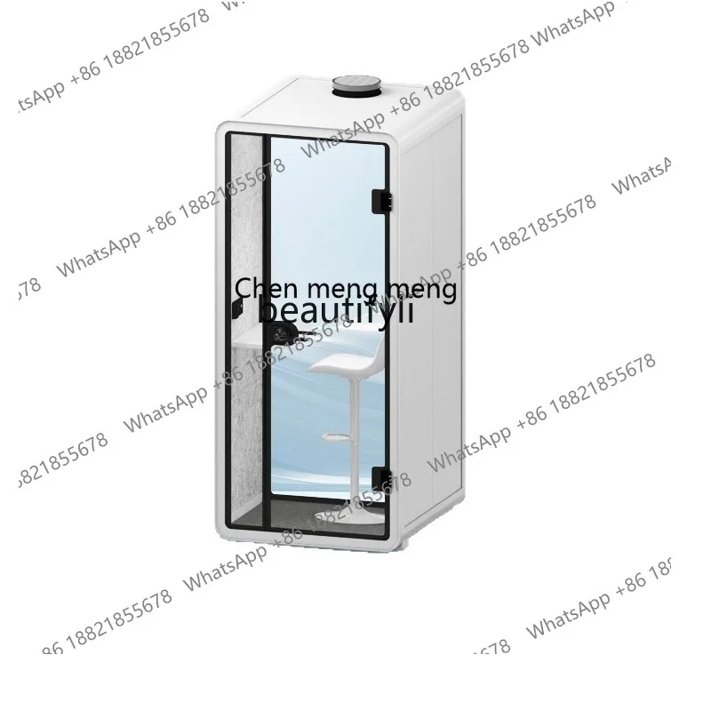X  Telephone booth sound insulation, silent cabin noise reduction multi-functional office muffler room