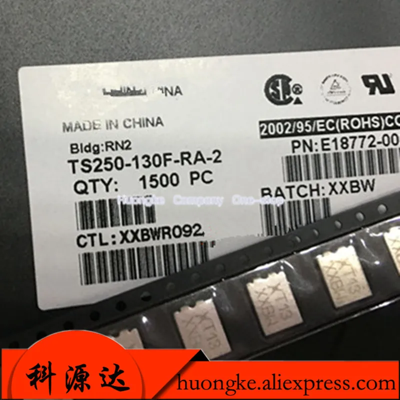 10PCS/LOT TS250-130F-RA-2 SMD self-recovery Fuse 0.13A 60VDC 250V Silk Screen T13