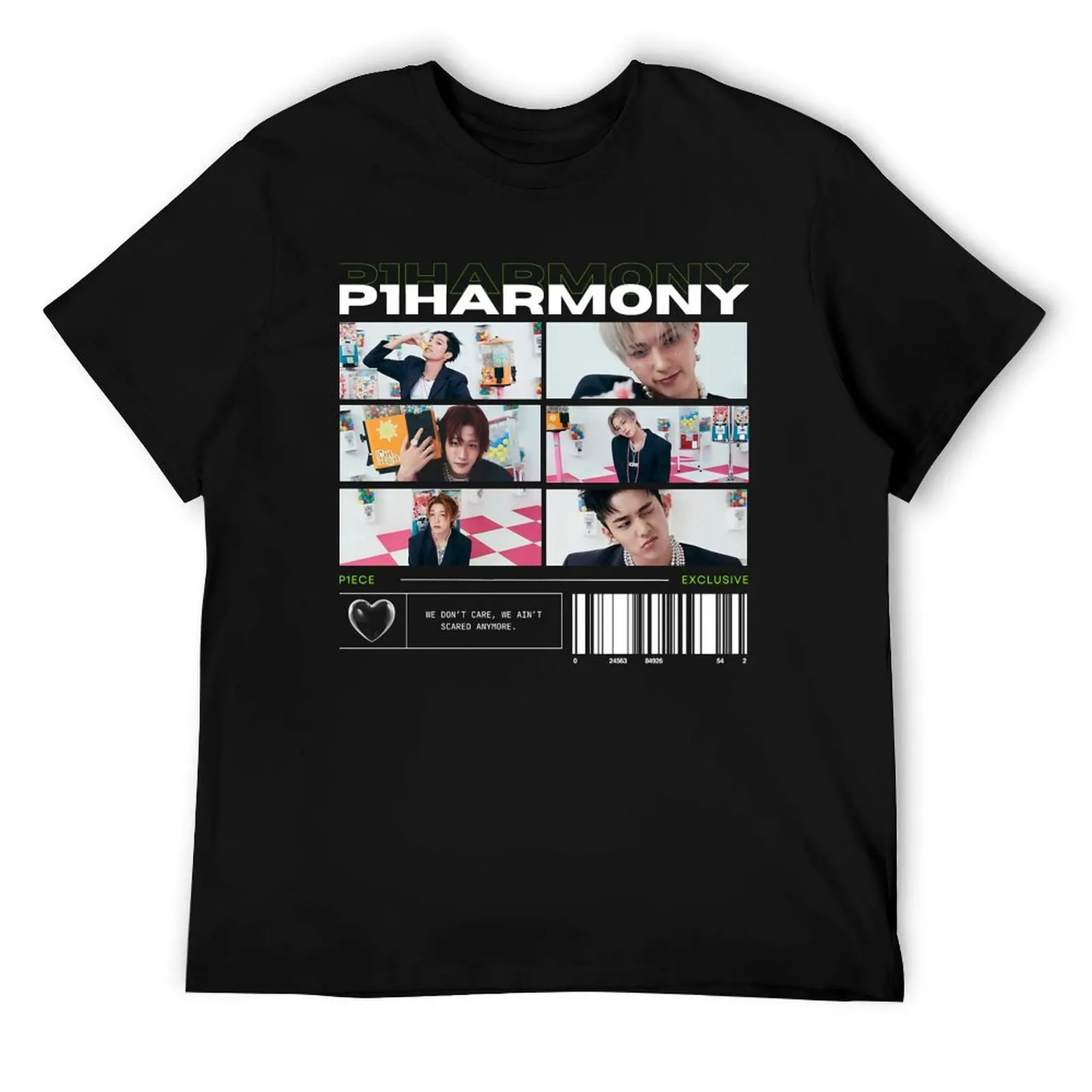 

P1Harmony band P1ece Exclusive T-Shirt cotton t shirts man 100% t shirt for man 100 percent cotton anime tshirt T-Shirt