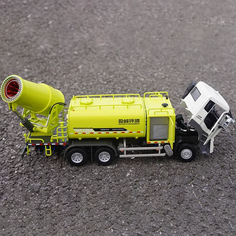 Diecast 1:38 Multifunctional Dust‑Suppression Vehicle Water Sprinkler Alloy Engineering Model Simulation Toy Collection Gift