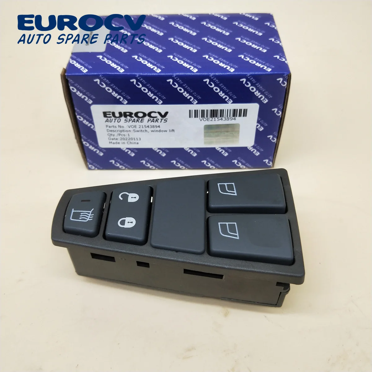Spare Parts for Volvo Trucks VOE 21543894 Window Lift  Switch