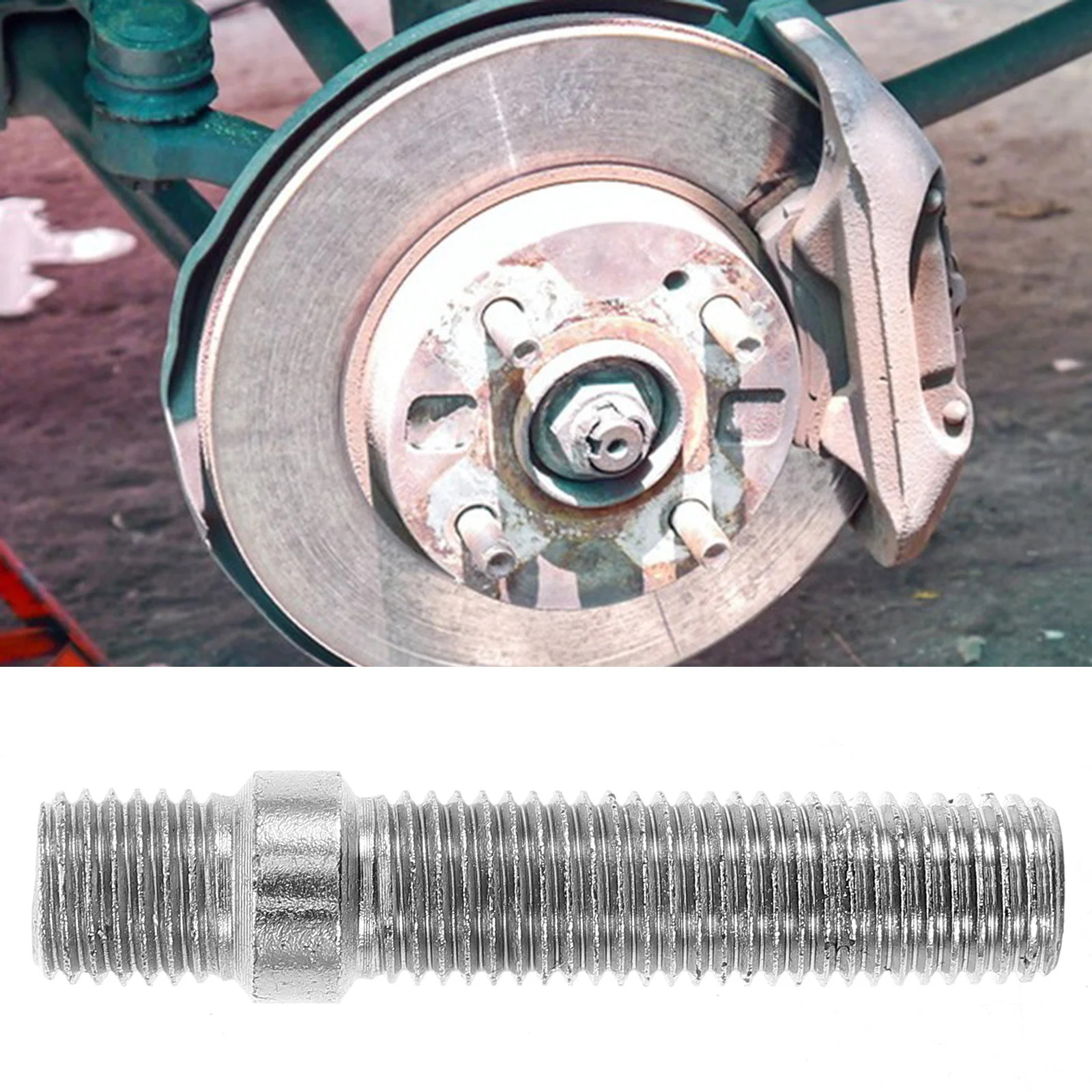 

Wheel Hub Bolt Kit Metal Car Tire Accessories Enhanced Stability Improved Handling Wheel Studs Replacement Automotive