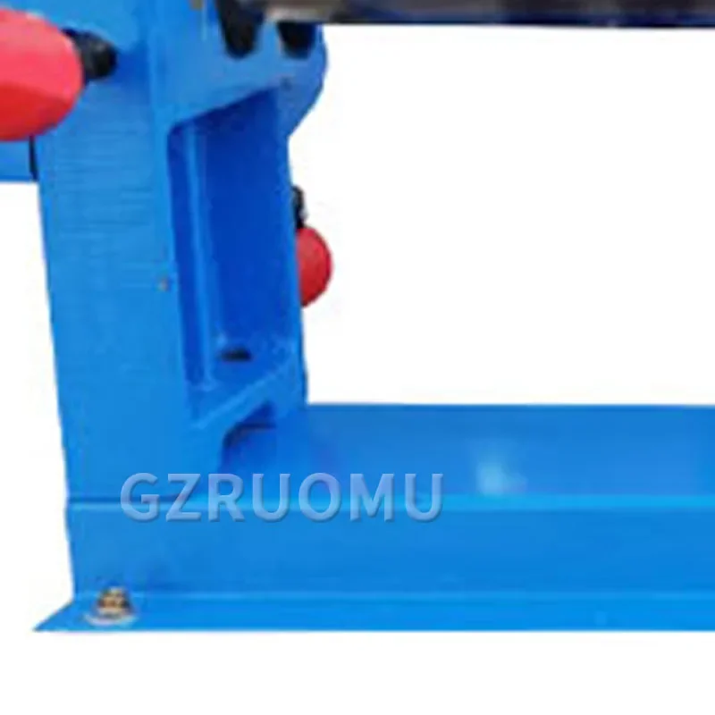 SJ610 Manual Sheet Metal Plate Rolling Machine 610MM Hand Crank Roller Press Reel Rounding Bender Iron Aluminum Bending Forming