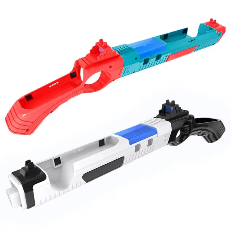 

For NS OLED Game Machine Gun Holder Handle Body Sense Gun Game Gun Shape Handgrip For Switch Controller joycon Accessories